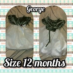 Baby Girl Dress by George that ties in the back